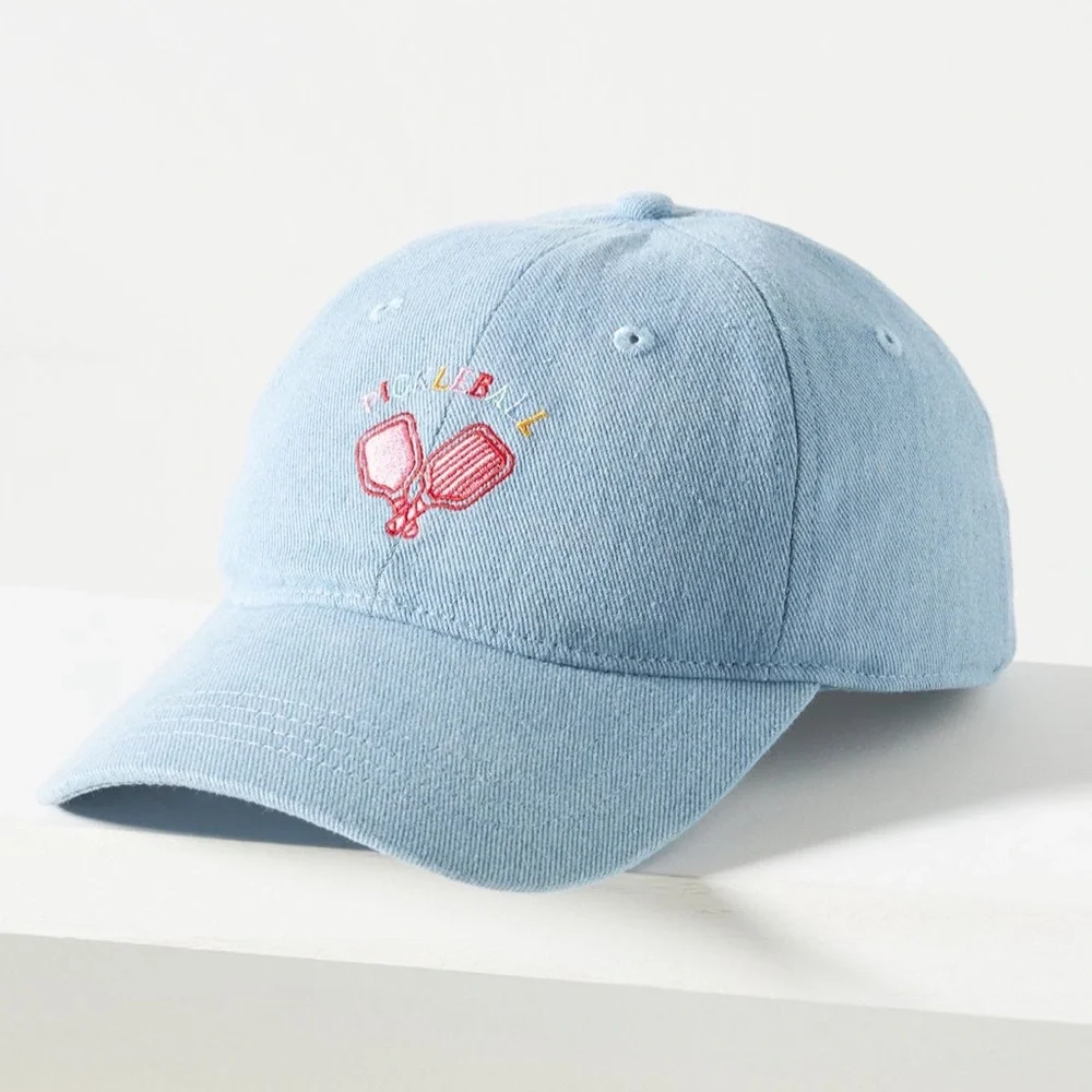 Frasier Sterling Pickleball Baseball Cap Blue Denim